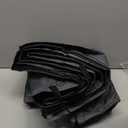 Thermal Insulated Door Curtain Fit Door Size 36" x 80", Magnetic Thermal Insulated Cover for Winter, Upgraded Oxford Fabric with Thicken Cotton Filling, Self-Closing for Sliding Glass Doorways, Black