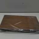 zoocatia Small Wood Tray Pedestal Stand Farmhouse Bathroom Decor Decorative Wooden Riser Kitchen Soap Dish Holder for Vanity, Counter, Sink, Large 11.8" x 7" - Walnut