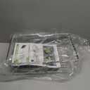 Over the Sink Expandable Dish Drainer Drying Rack In Stainless Steel for Small Kitchen, Counter Space Saving Modern Compact Metal Above Plate Dryer Strainer, Adjustable Hanging Inside Drain Holder