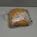 Biscaynebay Textured Fabric Christmas Rectangle Tablecloths 60x108 Inch, Gold Water Resistant Tablecloths for Dining, Kitchen, Wedding, Parties etc. Machine Washable