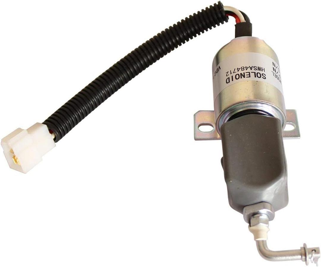 JEENDA Power Stop Solenoid SA-4847-12 1751ES-12E7UC5B1S1 12V for Woodward 1700 Series