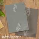JINYO Minimalist Boho Floral Kitchen Towels, Neutral Botanical Hand Towels for Bathroom Kitchen Decor, Rustic Elegant Wildflower Plant Decorative Dish Tea Towels, 16x24 Inch Set of 2
