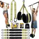 Pull Up Assistance Bands, 4 Adjustable Heavy Duty Resistance Bands for Pull Up Bar, Pull Up Assist Bands with Fabric Feet/Knee Rest for Home Gym Fitness Exercise Strength Training(70-280lbs)