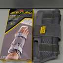 Futuro Futuro Deluxe Wrist Stabilizer, Right Hand, One Size, Gray, Adjustable (09013ENR)