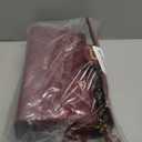 Quilted Crossbody Purse for Women Trendy Ladies Shoulder Bag with Chain Strap PU Leather Cross Body Bags Satchel HandBag (Wine Red), 10.2 x 6.5 x 3.5 inches