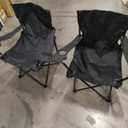 2 Pack Lightweight Camping Chairs for Adults & Teens, 250LBS Capacity Foldable Portable Chairs with Carry Bag, Compact Design for Camping, Beach, Picnics, and Outdoor Events