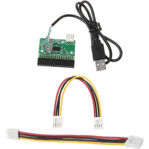 3.5inch Floppy Drives Connector 34Pin 34P to USB Cable Adapter PCB Board with Power Cable USB to 34 Pin Floppy Drives