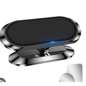Pack of 2 Magnetic Phone Holde for Car, [Super Strong 8X Magnets] Magnetic Car Phone Holder Mount 360°Rotation Dashboard Phone Holder Magnetic Car Mount for All Kind of Phones. (Black)