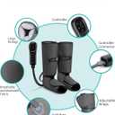 Nekteck Leg Compression Massager for Circulation and Relaxation, FSA Eligible Foot and Calf Massage Machine 2 Modes 3 Intensities with Hand-held Controller for Pain Relief, HSA Adjustable Leg Wraps