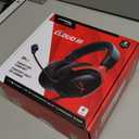 HyperX Cloud III  Wired Gaming Headset, PC, PS5, Xbox Series X|S, Angled 53mm Drivers, DTS Spatial Audio, Memory Foam, Durable Frame, Ultra-Clear 10mm Mic, USB-C, USB-A, 3.5mm  Black/Red