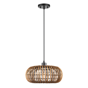 Globe Plug-in FITZ Pendant Light Hanging Light Fixture For Living Room NEW