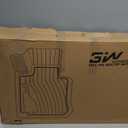 3W Floor Mats & Cargo Liner Fit Toyota Sienna 2024-2026 (Only for Platinum Version with Refrigerator) TPE Custom Fit Floor Liner and Trunk Mat for Sienna 7 Seat (w/o Spare tire)