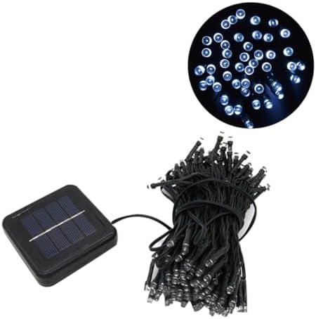 Kisangel LED Solar String Lights Outdoor Fairy Lights Two Modes Solar Powered for Christmas Wedding Party Backyard Garden Patio Decoration Pack of 4