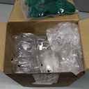 Willinglong 12 Pcs 15 oz Bear Cups Cute Clear Bear Plastic Bottle Mug with Lid and Mini Knit Hat for Juice Milk Tea Beverage Birthday Wedding Party Favors(Straw Not Included) (Green)