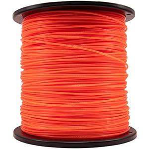 KAKO 105 Trimmer Line, Heavy Duty Trimmer Line .105, 105 Weed Eater String, 0.105Inch-1038Ft-5Lb, Round 0.105 String Trimmer Line, Weed Eater String .105 Fits Most of String Trimmers(Orange)