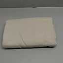 Bedsure GentleSoft 100% Cotton Large Throw Blanket for Couch 50x70 inches - Breathable and Lightweight, Soft Cozy Herringbone Woven Cotton Throw for Summer, Linen Beige Office Chair Blanket