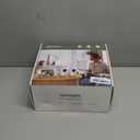 bonoch Upgraded 1080P Baby Monitor with 2 Cameras, 7" MegaView Split Screen Baby Monitor No WiFi, Dual Video Monitor with Camera and Audio, 6000mAh, White Noise, 2 Way Audio, PTZ, Night Vision