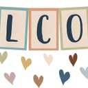 Teacher Created Resources Everyone is Welcome Welcome Bulletin Board (TCR7117), 13" x 2"