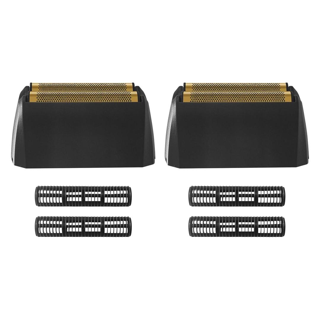 2 Pack Shaver Replacement foil Compatible with Wahl 5 Star Series Vanish Shaver 8173-700,Black