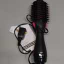 REVLON One-Step Volumizer Hair Dryer and Styler Easy Salon-Style Blowouts Less Frizz, More Shine, and Reduced Heat Damage, for All Hair Types and Lengths (Black)