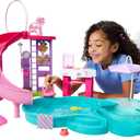 Barbie Dream Pool Playset with 6 Play Areas, Including Slide & Bubbling Hot Tub, Plus 20+ Accessories Like Pet, Floaties & More, 1-pack