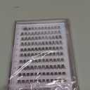 Self Adhesive Eyelashes Reusable Natural Self Adhesive Lash Clusters Wispy Press on Lashes Pre-Glue 8-12mm 120pcs C Curl DIY Eyelash Extensions Kit No Glue Needed by ALICE