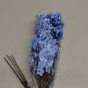 Sggvecsy 6 Pcs Babys Breath Artificial Flowers Gypsophila Bouquets Bulk Real Touch Fake Silk Flowers for Home Wedding DIY Floral Arrangement Kitchen Table Centerpiece Festival Decoration (Blue)