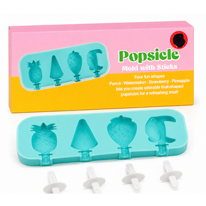 Silicone Fruit Pop Mold 2 Pack