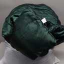 A Nice Night Satin Silky Soft Quilt Sexy Luxury Super Soft Microfiber Bedding Comforter Set Full/Queen, Light Weighted (Blackish Green, Queen)