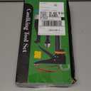 Professional Caulk Gun Kit with Caulk Remover Tool & Putty Knife - 5 in 1 Caulking Tool Set for Caulking Removal, Shower & Bathroom Caulk, Includes Caulking Gun Tool, Caulk Scraper Tool Spackle Knife