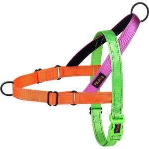 Didog No Pull Dog Harness with Soft Padded Handle, Quick Fit & Lightweight Adjustable Vest Harness, Easy for Training Walking for Small & Medium and Large Dogs(Green,M)