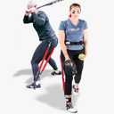 VPX Softball Training Harness | Adds 4-6MPH of Velocity & Power Quickly | Improves Swing, Batting, & Pitching Mechanics | Hitters, Pitchers, & Catchers | Fastpitch, Slowpitch, Youth, Mens, Girls, Kids (Waist LRG (32"-56"))