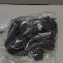 Dog Paw Protectors  Comfortable Waterproof Reflective, Non-Slip, Stay-On Dog Boots for Walking and Hiking, Dirt-Proof Paw Shoes for Rain, Snow & Mud, Black, Size M