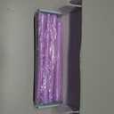8 Pack 10 Inch Lavender Purple Taper Candles for Dinner Home Decor Wedding Shower