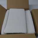 Bedsure Cat Beds for Indoor Cats - Large Cat Cave for Pet Cat House with Fluffy Ball Hanging and Scratch Pad, Foldable Cat Hideaway, 16.5x16.5x13 inches, Blue (Single)