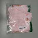 Newborn Baby Girl Easter Outfit Rabbit Romper Dress Ribbed Ruffle Skirt Hem Jumpsuit Cute Summer Clothes (Pink) 3-6 M