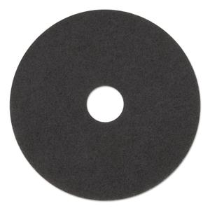 Boardwalk Stripping Floor Pads, 20" Diameter, Black, 5Pcs