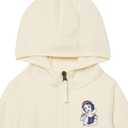 Amazon Essentials Disney | Marvel | Star Wars | Princess Girls and Toddlers' Polar Fleece Full-Zip Hooded Jacket (Beige, XXL)