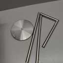 Toilet Paper Holder Stand, Toilet Paper Stand Brushed Nickel, Free Standing Toilet Paper Holder, Toilet Paper Storage by Bathth