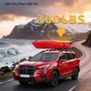 Tuyoung 300lbs Roof Rack Cross Bars Compatible with Subaru Ascent 2019-2026 with Raised Side Rails, Heavy Duty Anti-Theft Lockble Aluminum Roof Rails Crossbars Rooftop Luggage Racks Carrier