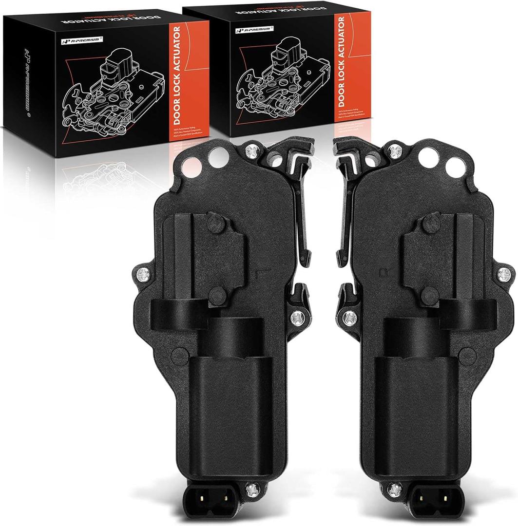 A-Premium Door Lock Actuator Left and Right Side Compatible with Ford F-150 F-250 Mustang Excursion Expedition & Lincoln Navigator & Mercury Sable & Mazda B2300 & More, 6L3Z25218A43AA, 6L3Z25218A42AA