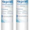 Haprait HP005 Replacement for Frigidaire ULTRAWF, Pure Source Ultra, Kenmore 9999, 469999, 469999, A0094E28261 Water and Ice, Height 11 inches, 2 Count