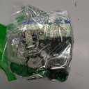 2 Pack 1 Pair 1 inch Overlay Soft Close Hinges for Kitchen Cabinet Hinges Satin Nickel Hidden Hinges Stainless Steel Concealed Hinge self Closing