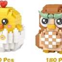 3 x Pinkiwine 4 Pack Easter Building Block Toys for Kids Boys Girls Teens Easter Basket Stuffers Gifts