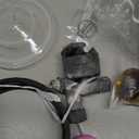 Zeinlenx HVLP Spray Gun with 10Pcs 600ML Disposable Paint Cups, 4 Nozzles, 1.4/ 1.7/ 2.0/ 2.5mm, Automotive Gravity Feed Paint Spray Gun Kit with Air Compressor Regulator for Auto (Gold)