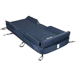 Drive Medical 14333 Universal Mattress Cover for Fall Prevention, Fits 34-43 inches, Blue