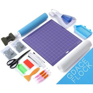 GDACE Magic Sticky Rhinestone Template - Rhinestone Stencil - Sticky Adhesive - Easy for Starters