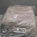 RUGSREAL 6x9 Large Bedroom Rug Soft Modern Area Rug for Living Room Non-Slip Stain Resistant Abstract Throw Floor Carpet Contemporary Solid Accent Carpet for Dining Room Office, Taupe