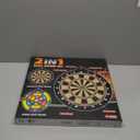 HELLO PAPAYA Magnetic Dart Board - 12Magnetic Darts+12Sticky Balls Or +40 Foam Dart,Fun for Family Game and Party with Friends, Christmas Birthday Gifts Toys for 3-12 Year Old Boys (Large)