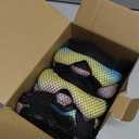 Kids Protective Gear Set Knee Pads for Kids 3-14 Years Toddler Knee and Elbow Pads with Wrist Guards 3 in 1 for Skating Cycling Bike,Biking, Roller Skates, Scooters (Pink Blue Yellow)